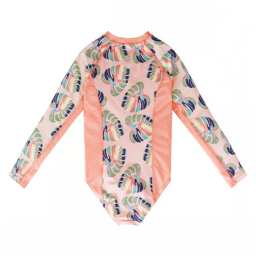 Uv Skinz Zip-up Hoodie In Rainbow Leaf