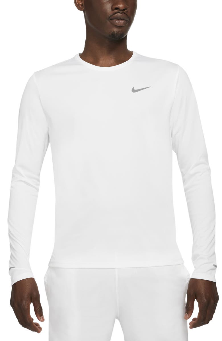 Nike Dri-FIT Miler Long Sleeve Running Shirt Nordstrom
