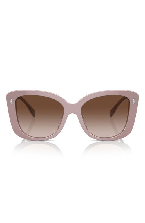 Tory Burch 54mm Gradient Butterfly Sunglasses in Pink at Nordstrom