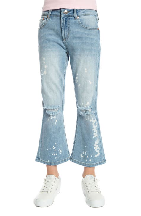 Kids' Cropped Kick Flare Jeans (Big Kid)