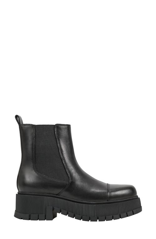 Shop Marc Fisher Ltd Bermuda Lug Sole Chelsea Boot In Black