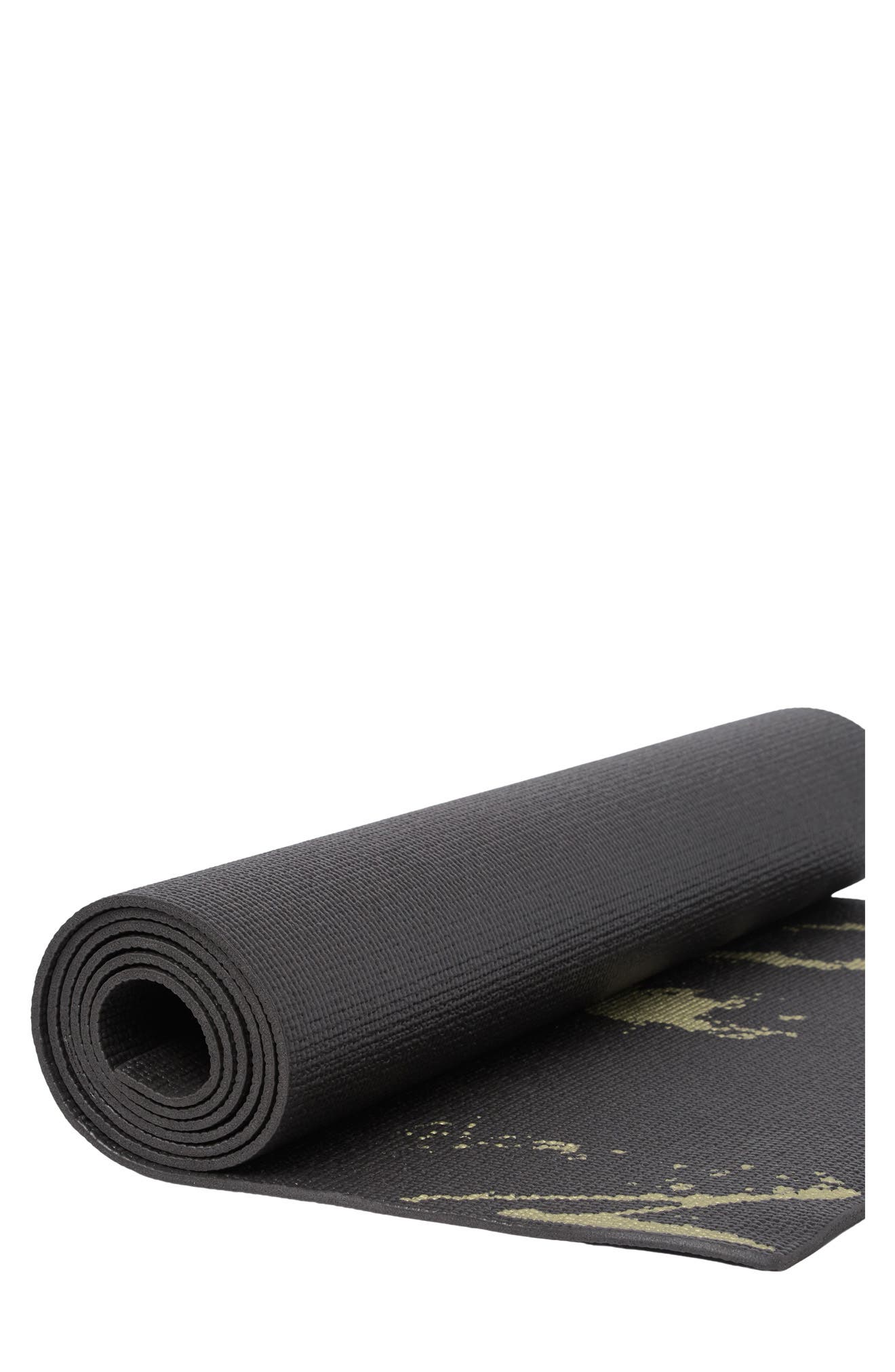 Oci 5mm Metallic Foil Yoga Mat In Gold
