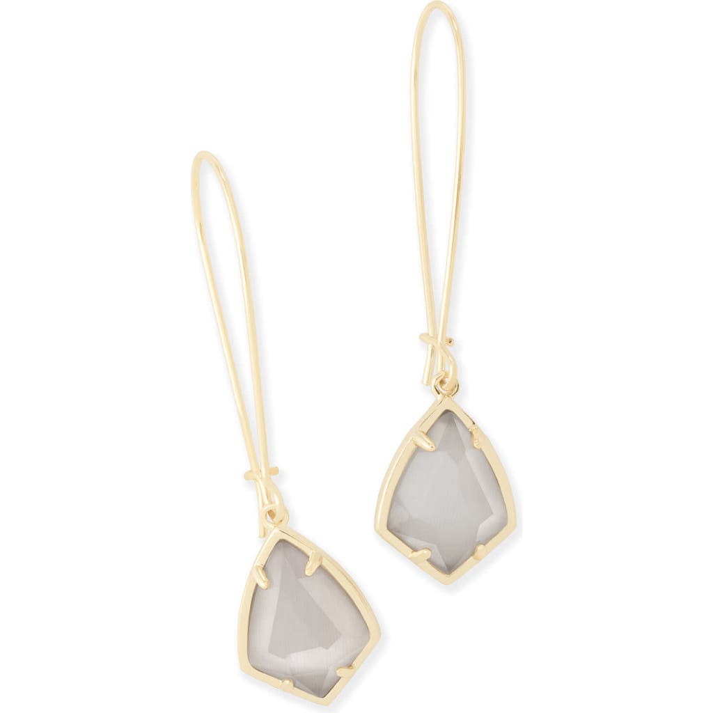 Kendra Scott Carrine Earrings In Slate/silver
