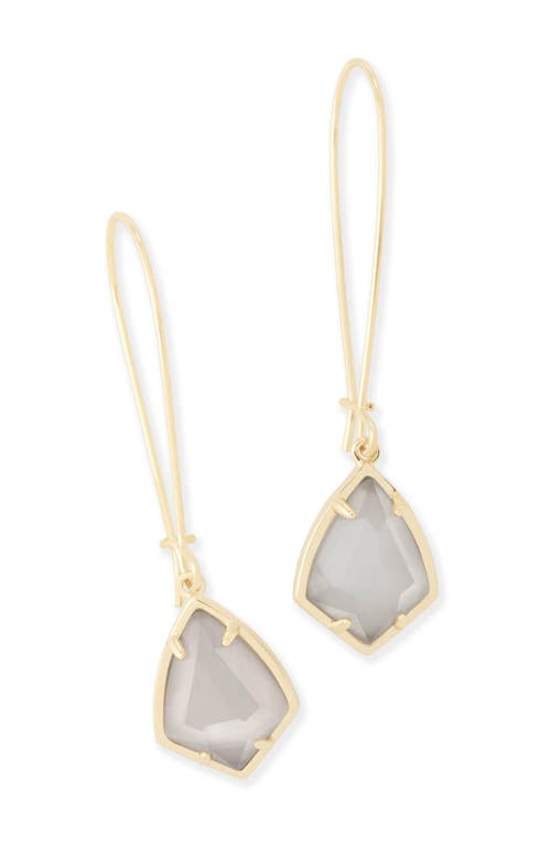 Kendra Scott Carrine Earrings In Slate/silver