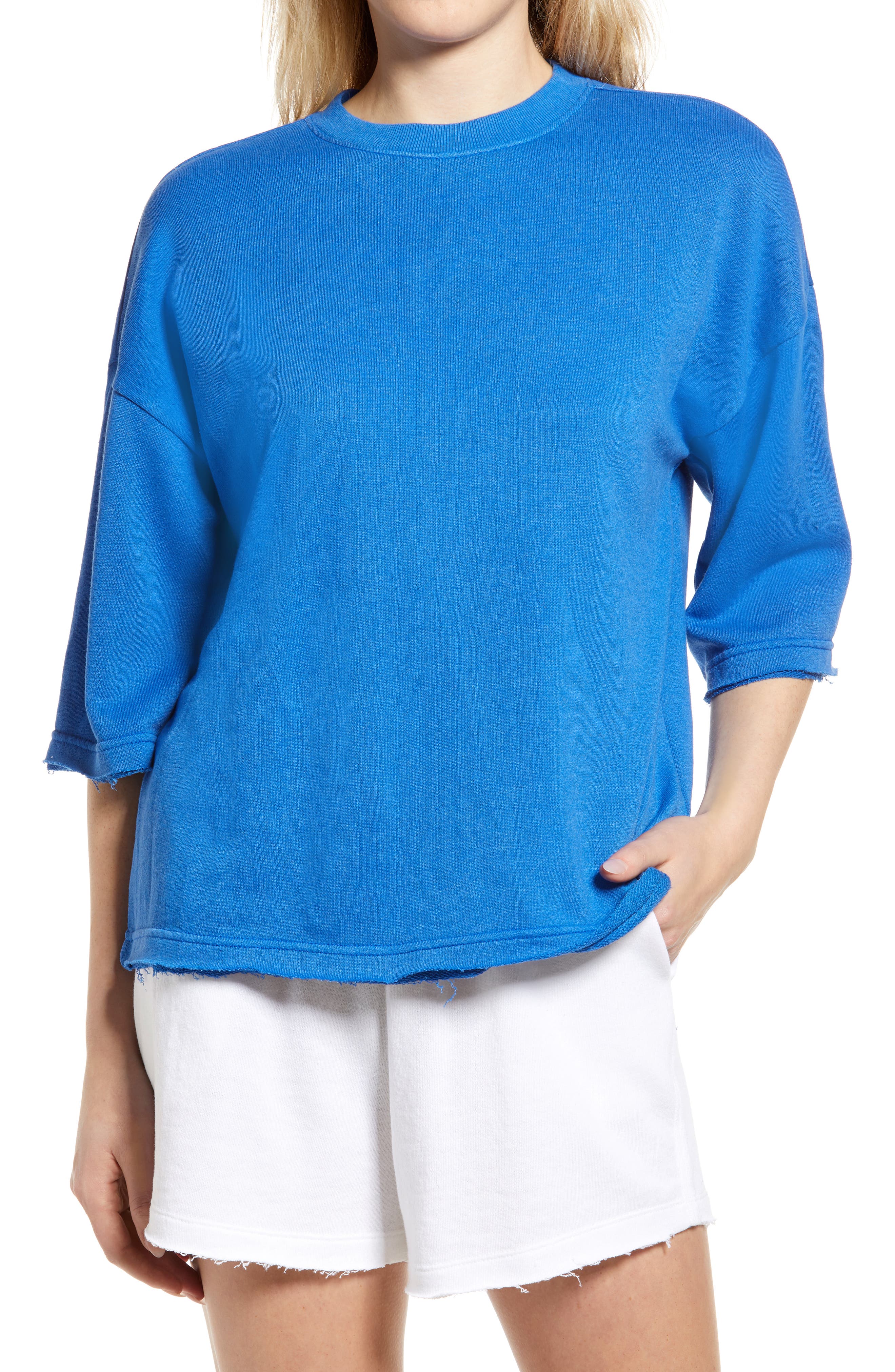 short sleeve sweatshirt | Nordstrom