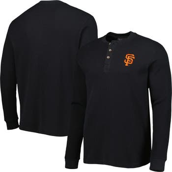 Men's San Francisco Giants Stitches Black Logo Button-Up Jersey