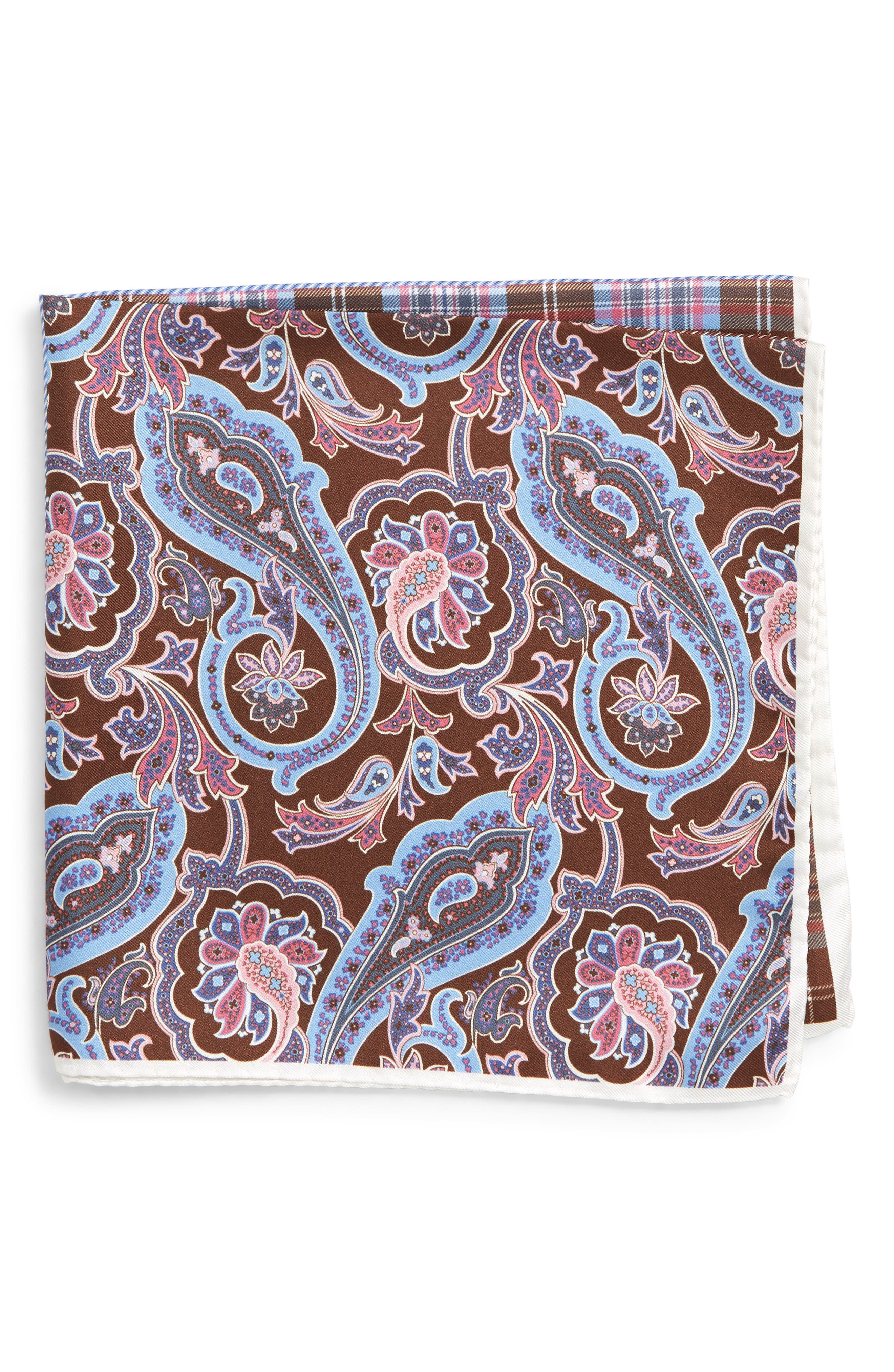 Nordstrom Men's Shop FourPanel Silk Pocket Square Nordstrom