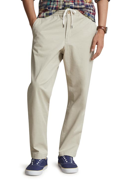 Polo Ralph Lauren Mens Shorts 36 Khaki Cargo Casual Solid Cotton