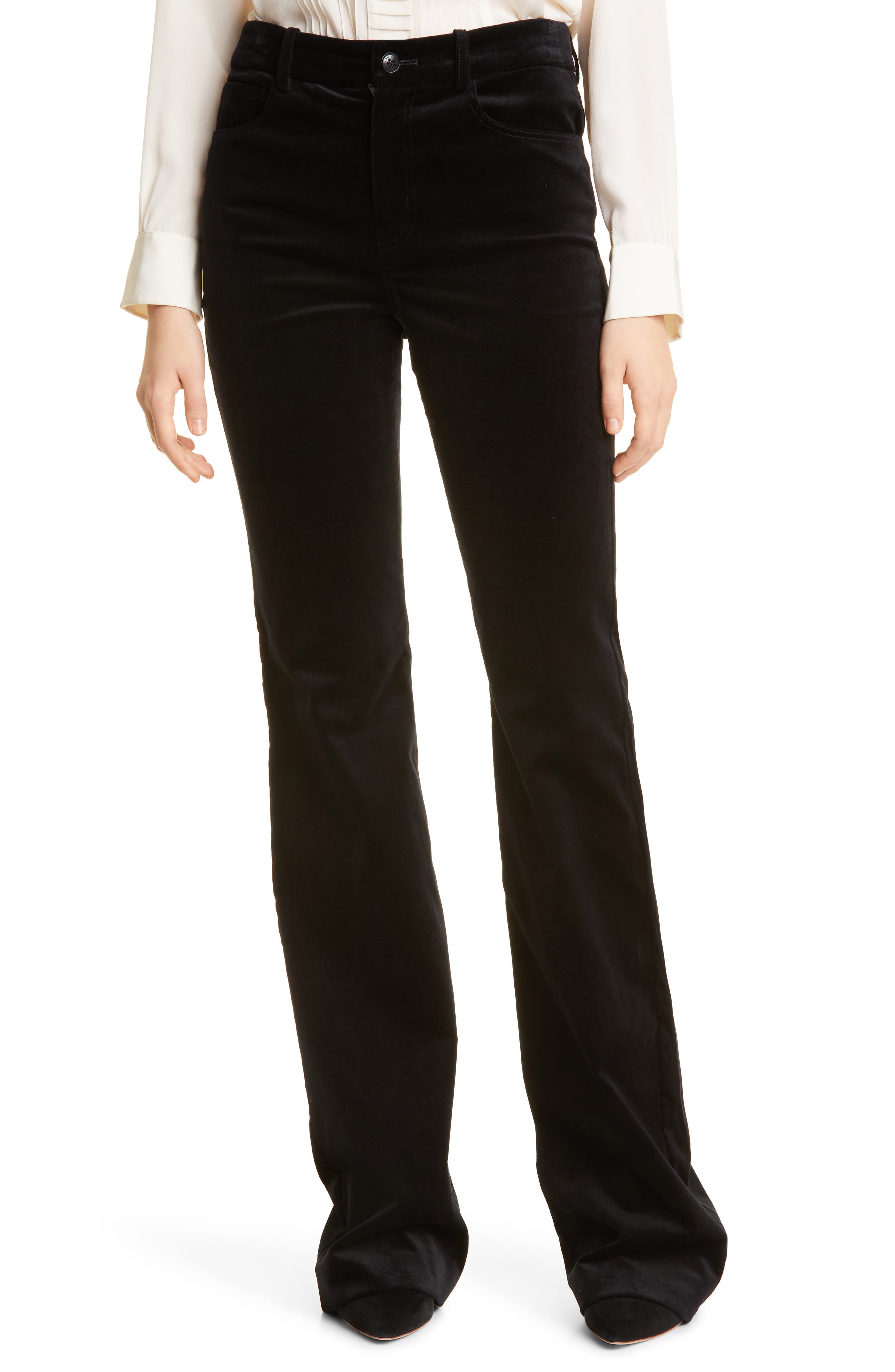 j brand velvet pants