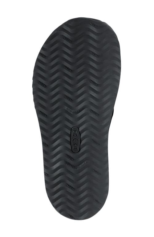 Keen Barbados Flip Flop In Black/ Steel Grey