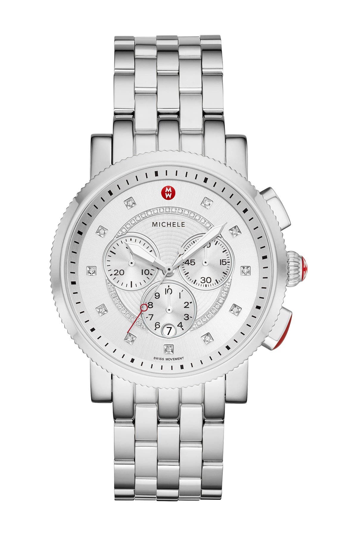 michele watch sport sail with diamonds