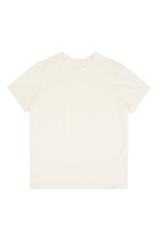Druthers Organic Cotton T-shirt In Off White