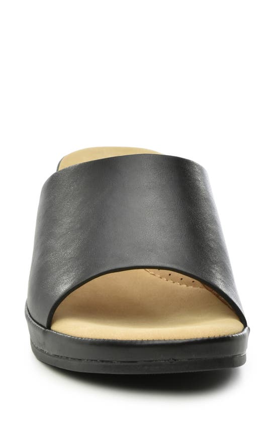 Shop Taryn Rose Skoal Platform Wedge Sandal In Black
