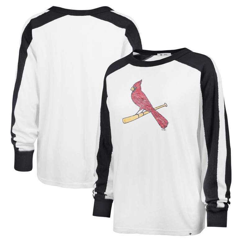 47 ' White St. Louis Cardinals Premier Caribou Long Sleeve T-shirt