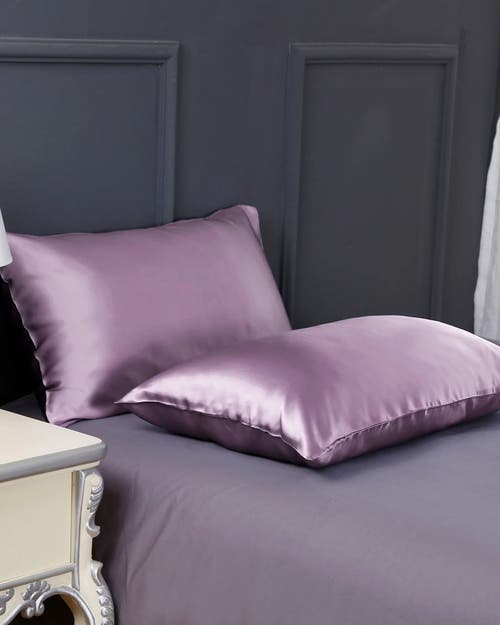 Lilysilk Pure Mulberry Silk Terse Envelope Luxury Pillowcase In Lavender