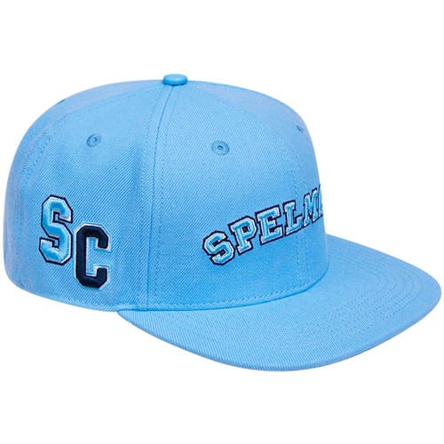 Men's Pro Standard Light Blue Spelman College Jaguars Evergreen Spelman Snapback Hat
