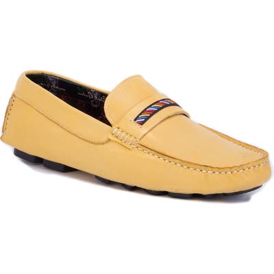 Robert Graham Hart Ii Driving Shoe, Yellow