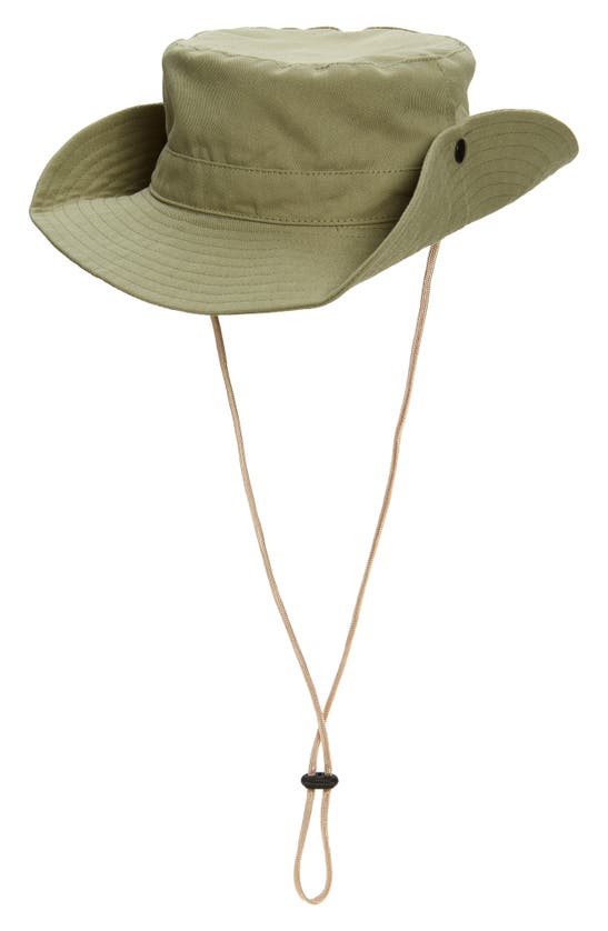 Shop Bp. Washed Cotton Bucket Hat In Olive
