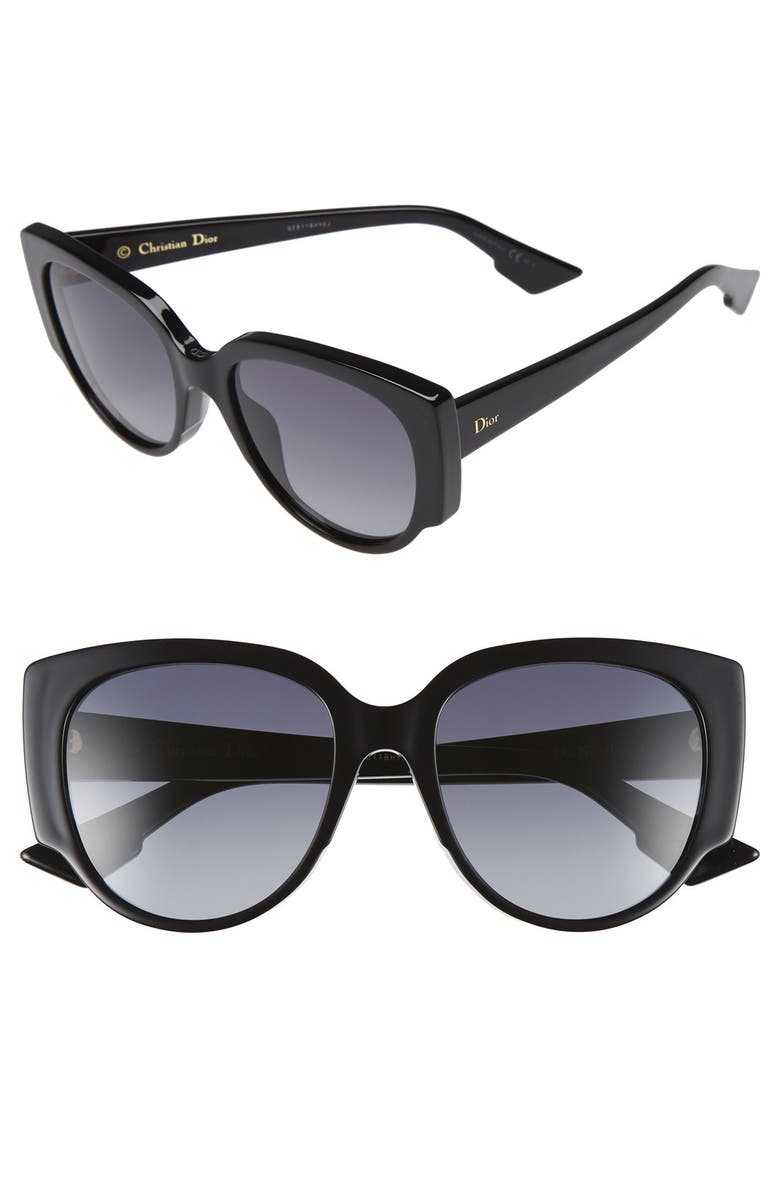 Dior 'Night' 55mm Cat Eye Sunglasses | Nordstrom