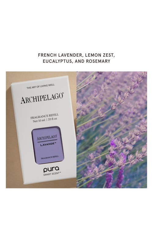 Pura X Archipelago 2-pack Smart Diffuser Fragrance Refills In Lavender