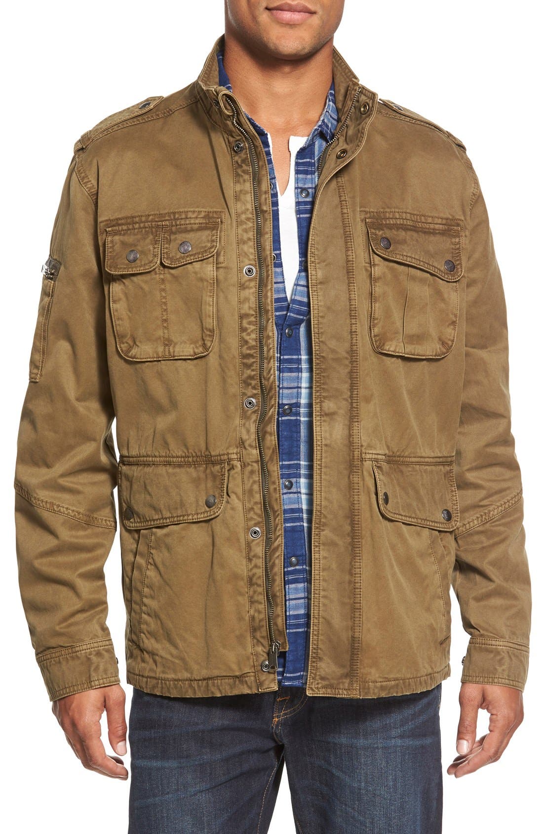 lucky brand military jacket