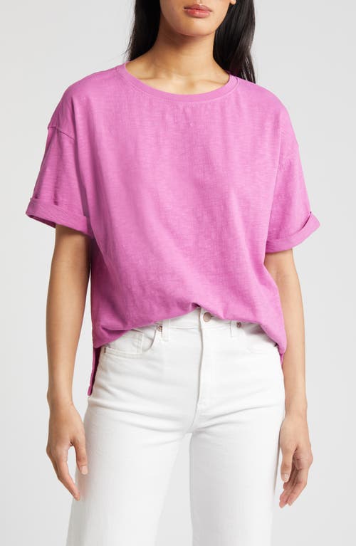 caslon(r) Relaxed Organic Cotton Boyfriend T-Shirt at Nordstrom,