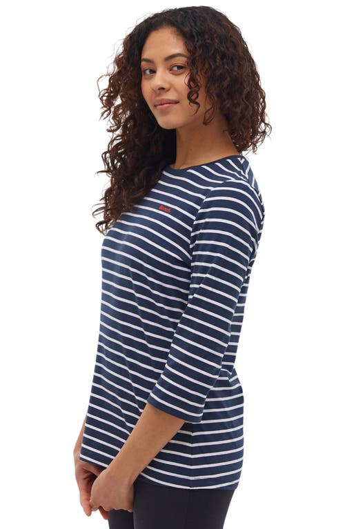 Shop Bench . Lesedi Stripe T-shirt In Navy