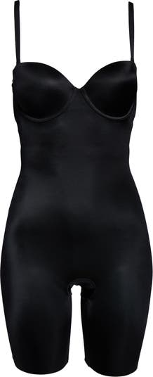 Spanx  Strapless Cupped Panty Bodysuit Very Black - Tryst Boutique