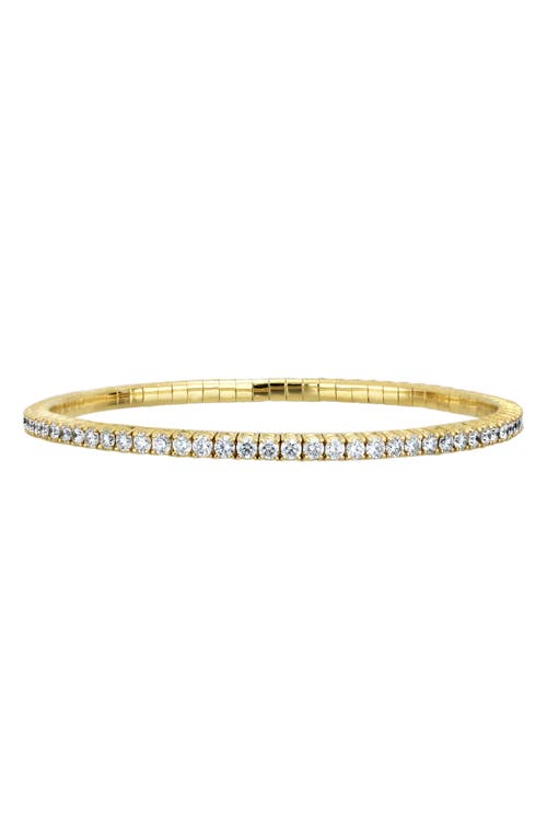 Audrey Trend Diamond Stretch Bracelet in 18K Yellow Gold
