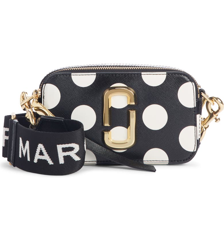 THE MARC JACOBS Dot Snapshot Leather Crossbody Bag | Nordstrom