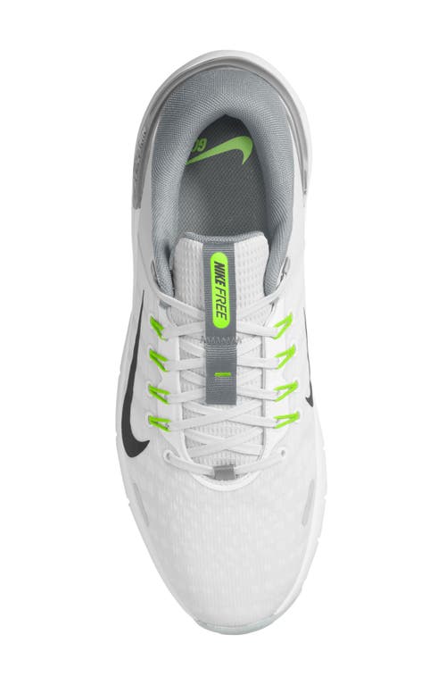 Shop Nike Free Golf Shoe In White/black/platinum