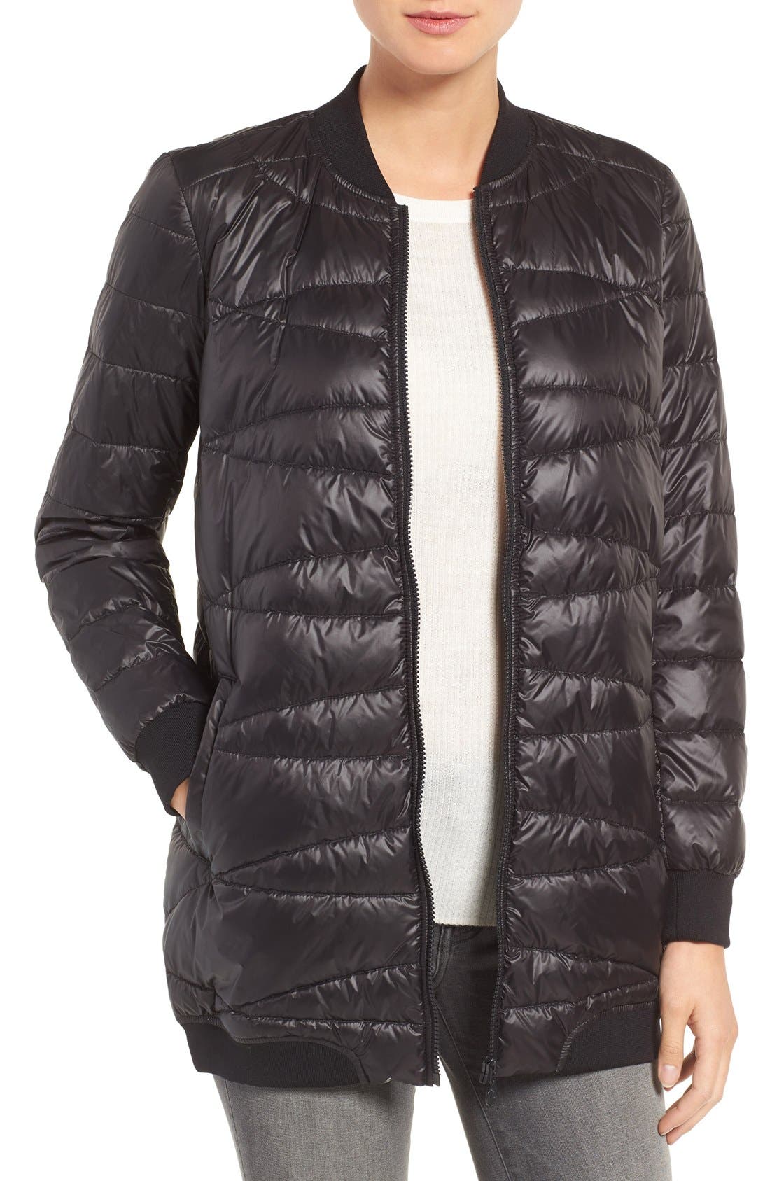 Bernardo Water Resistant Quilted Bomber Jacket Nordstrom