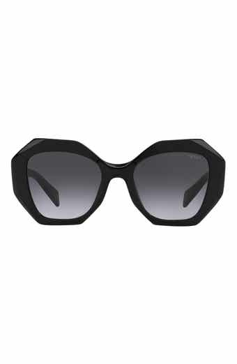 Prada 53mm Gradient Irregular Sunglasses Nordstrom