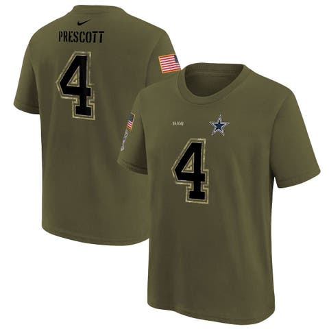 Nike Salute To Service Dallas Cowboys Dak Prescott Jersey Large Black  Stitched