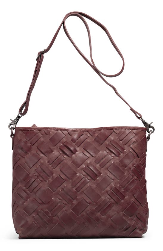 Day & Mood Mee Hobo Bag In Burgundy