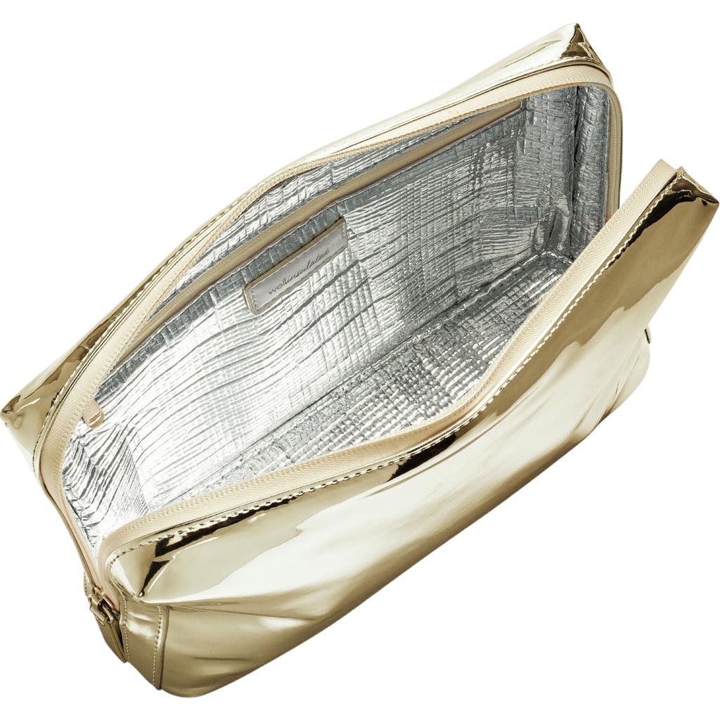 Wellinsulated Performance Beauty Bag Large In Gold