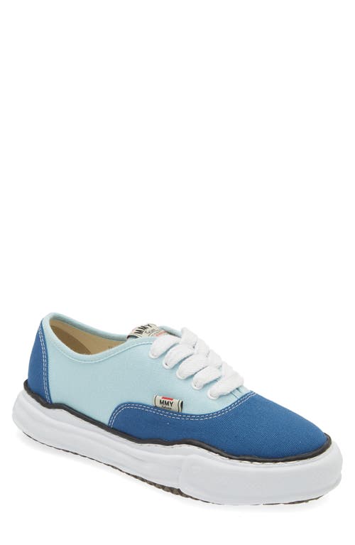 Shop Miharayasuhiro Maison Mihara Yasuhiro Baker Original Sole Canvas Sneaker (men)<br /> In Blue