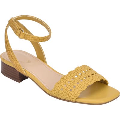 Evolve Ingrid Ankle Strap Sandal, Yellow