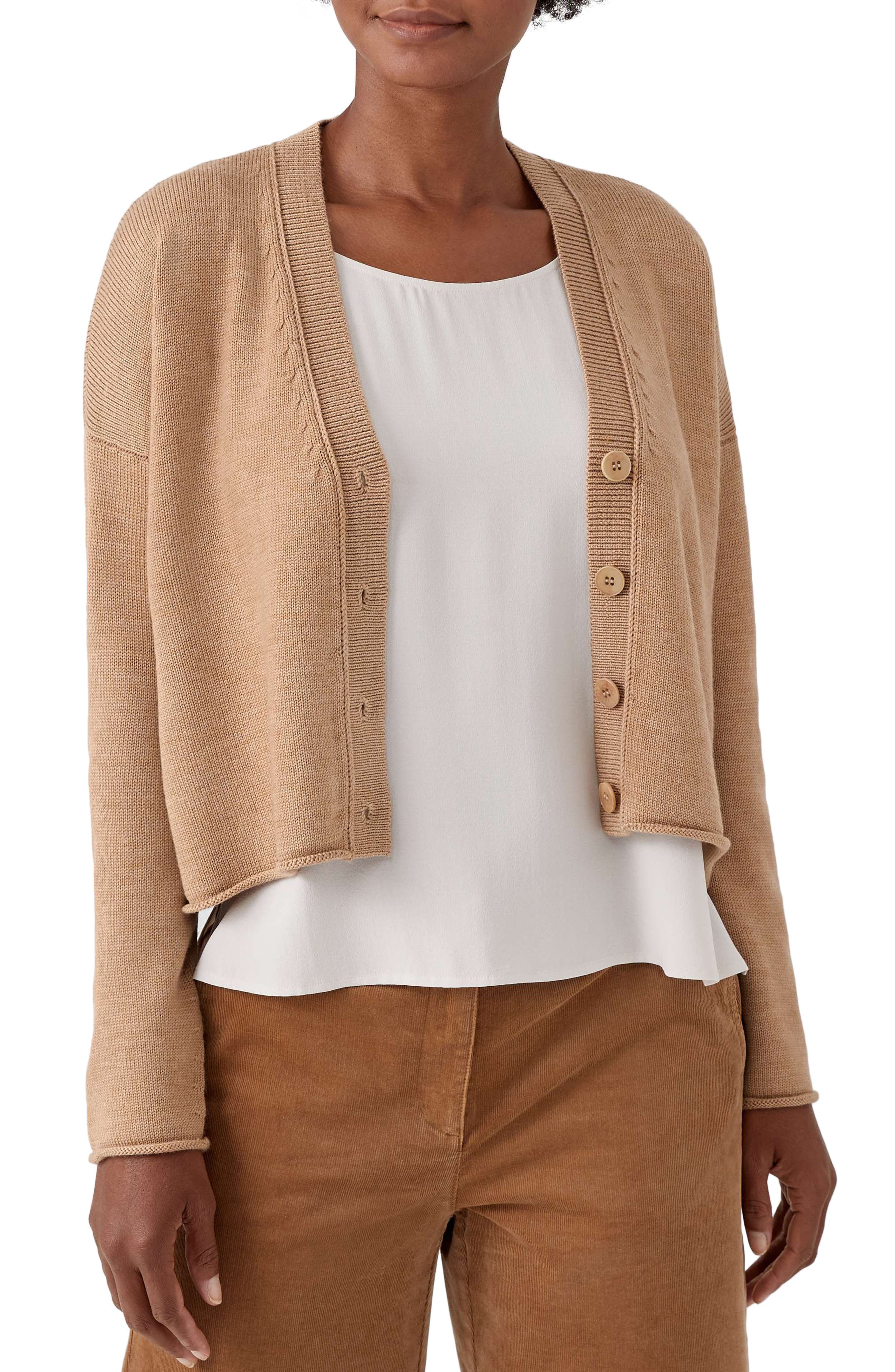 new look beige cardigan