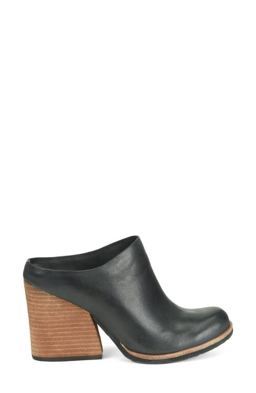 Kork-ease ® Challis Mule In Black Leather