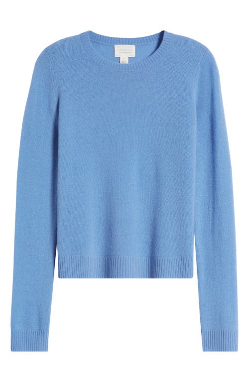 Shop Caslonr Caslon(r) Cashmere Crewneck Sweater In Blue Azurine