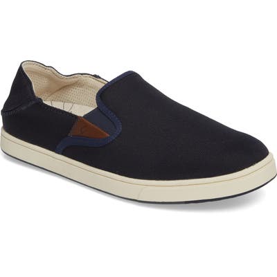 Olukai Kahu Collapsible Slip-On Sneaker, Blue