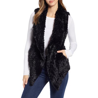 Love Token Faux Fur Vest