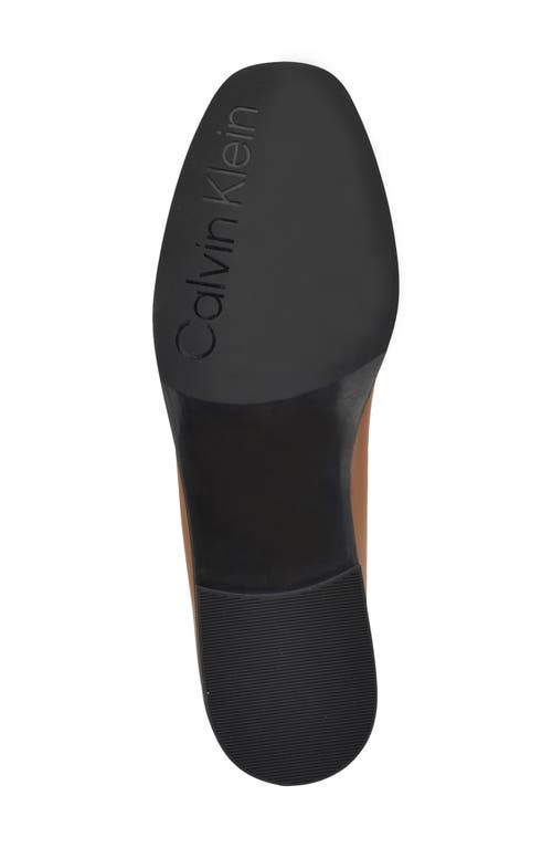 Calvin Klein Nolla Loafer In Dark Natural