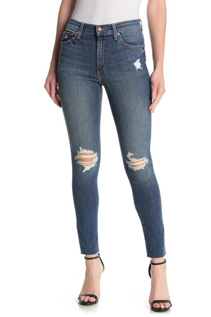 Joe S Jeans High Rise Distressed Skinny Jeans Nordstrom Rack