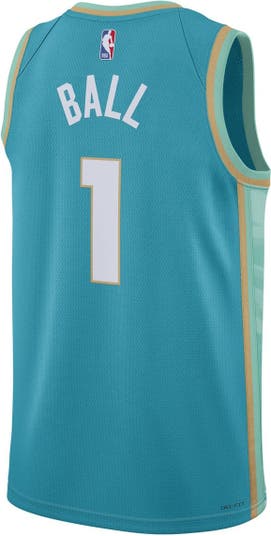 Charlotte Hornets Teal Buzz City Edition Jersey