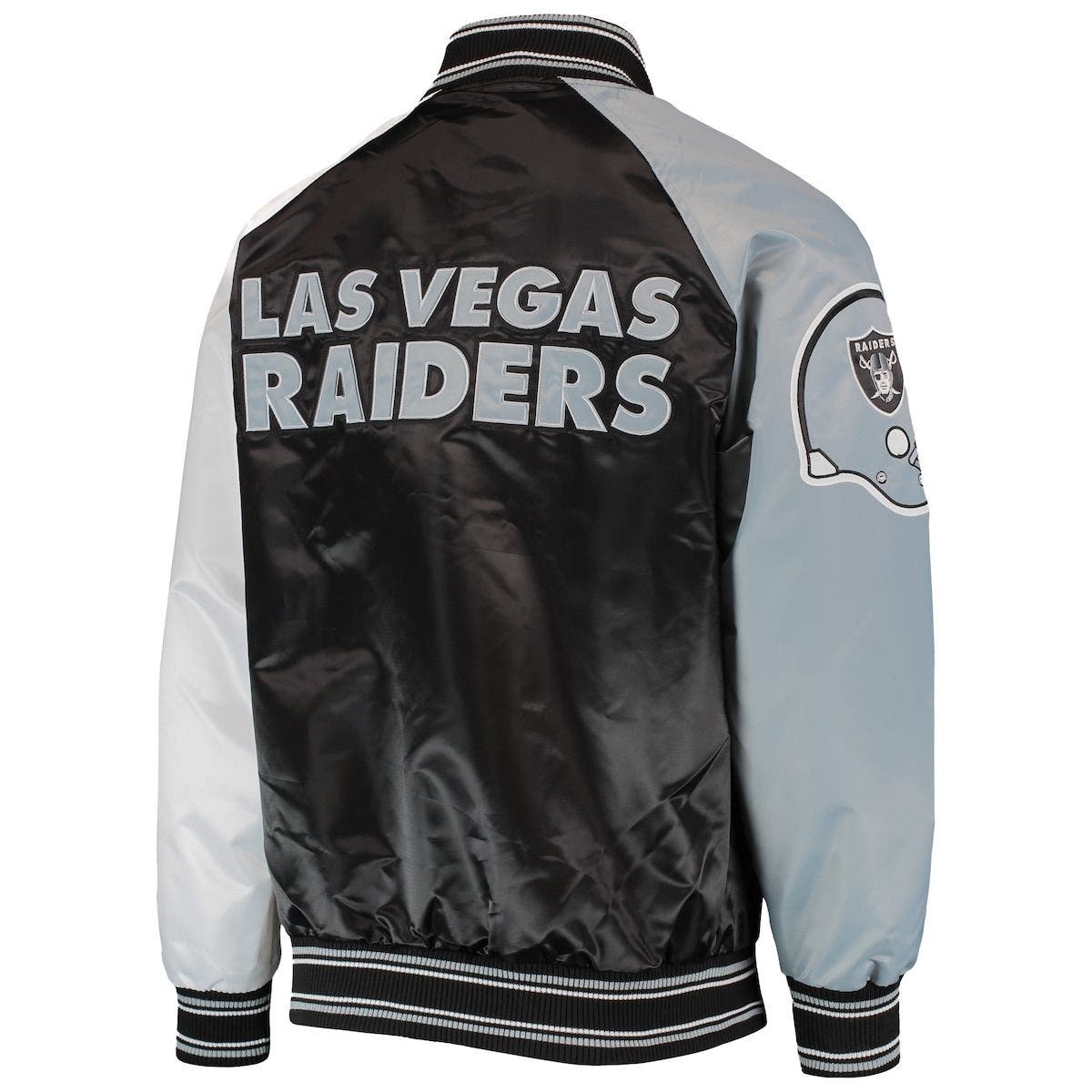 las vegas raiders jacket mens