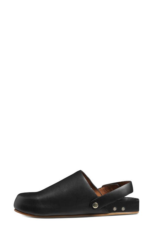 Shop Beek Brant Leather Clog In Black