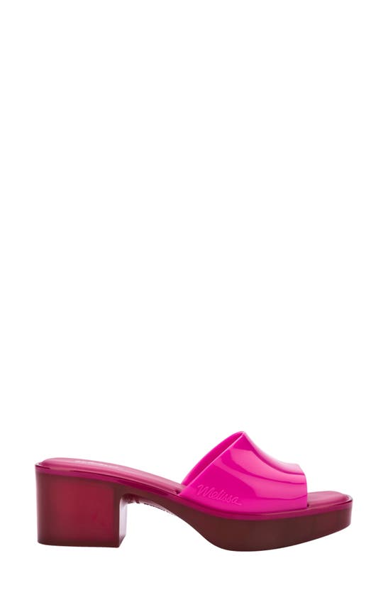Shop Melissa Shape Sandal In Hot Pink