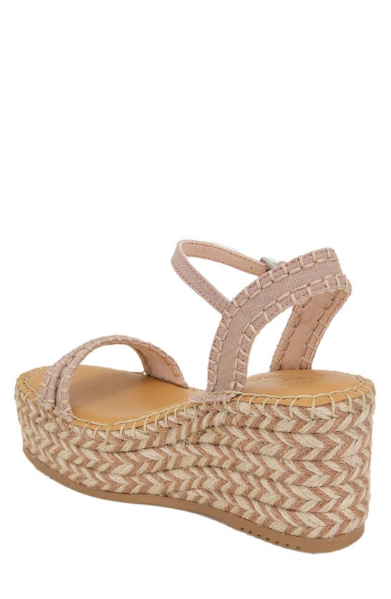 Splendid Lizzy Espadrille Platform Sandal In Pink Clay | ModeSens